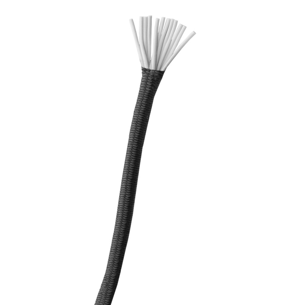 TITAN Survival 1/8" Black Shock Cord, 1000 FT SPOOL
