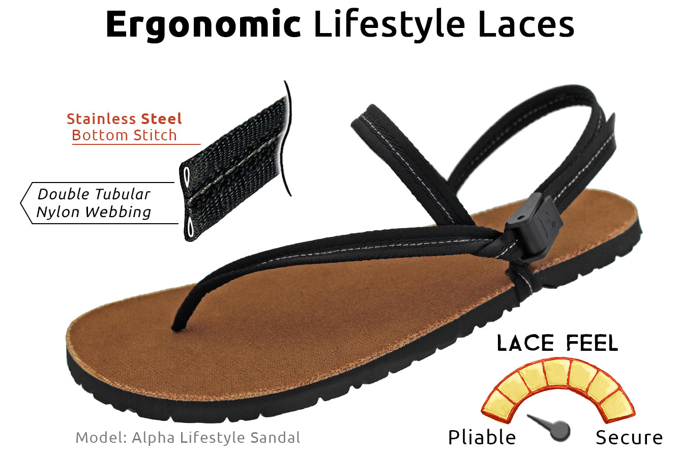 Primal Sandals - Carbon