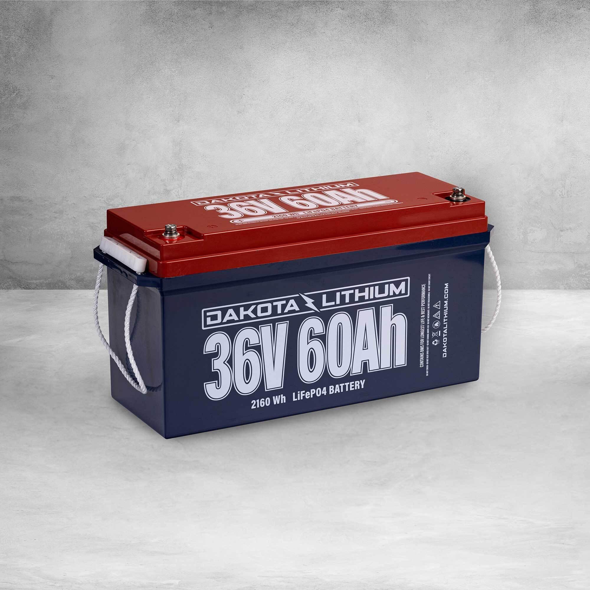 Dakota Lithium 36V 60Ah Deep Cycle LiFeP04 Single Battery