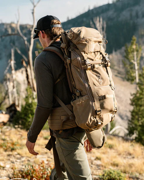 Eberlestock Brute 3500 | 60L Water-Repellent Hunting Pack | Balanced Carry for Heavy Payloads