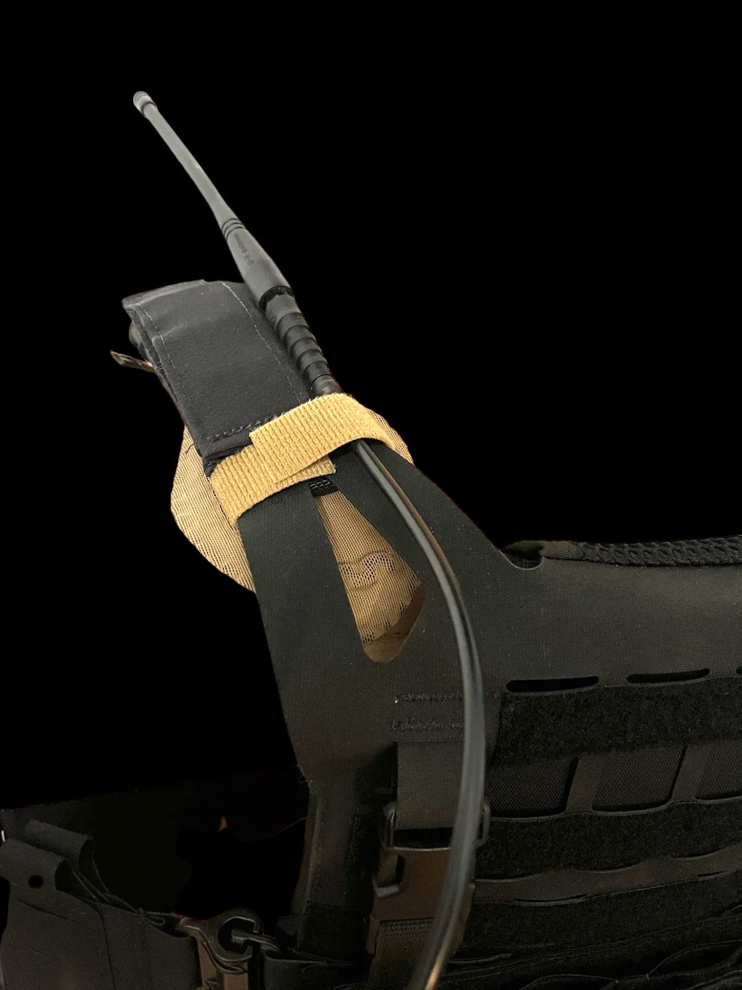 Caatail Antennas "Shorty" Up Armored Antenna Relocation Cable (SMA-M Antenna End)