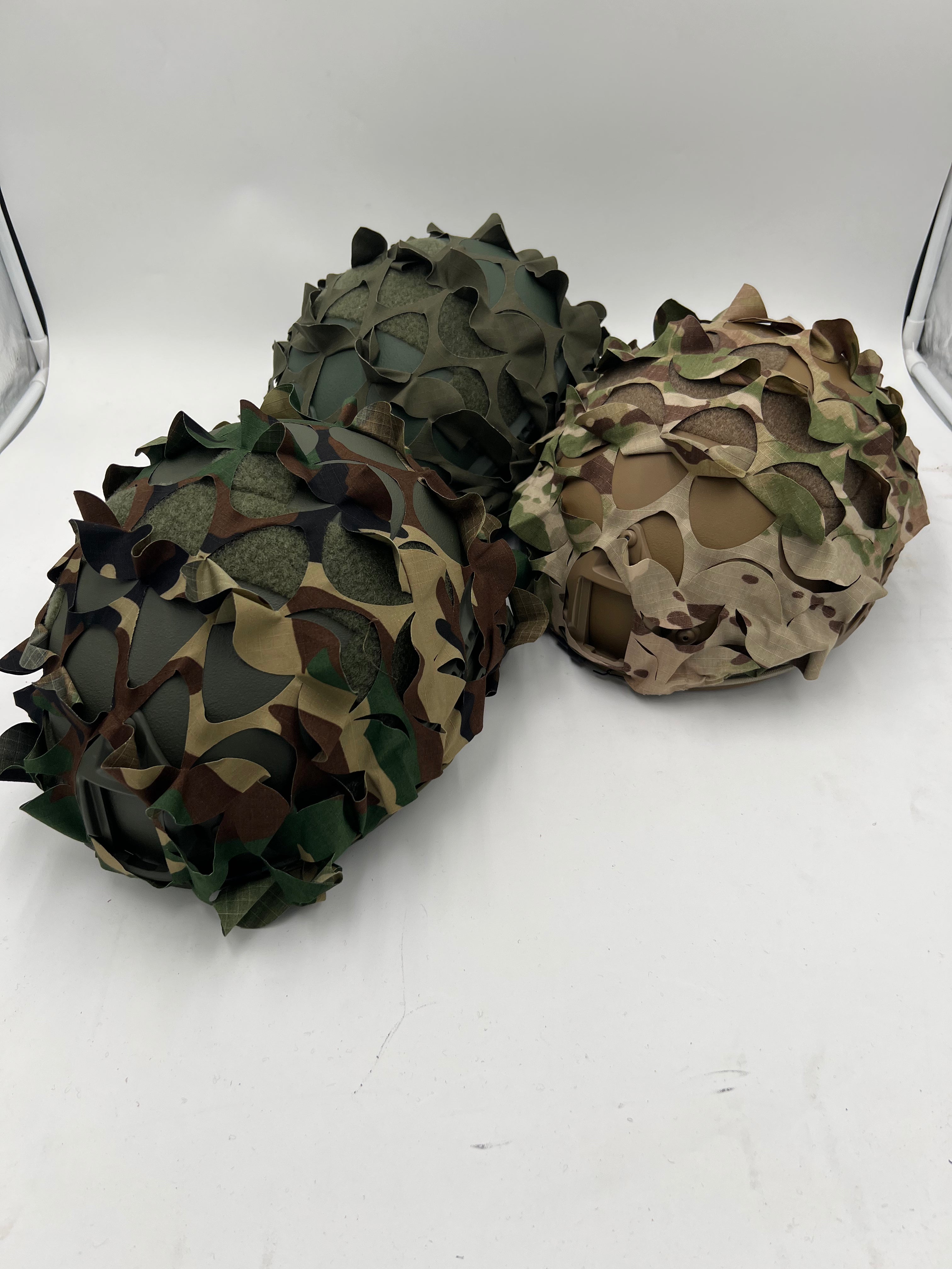 Redemption Tactical Helmet Scrim Camo Cover for Fast Style