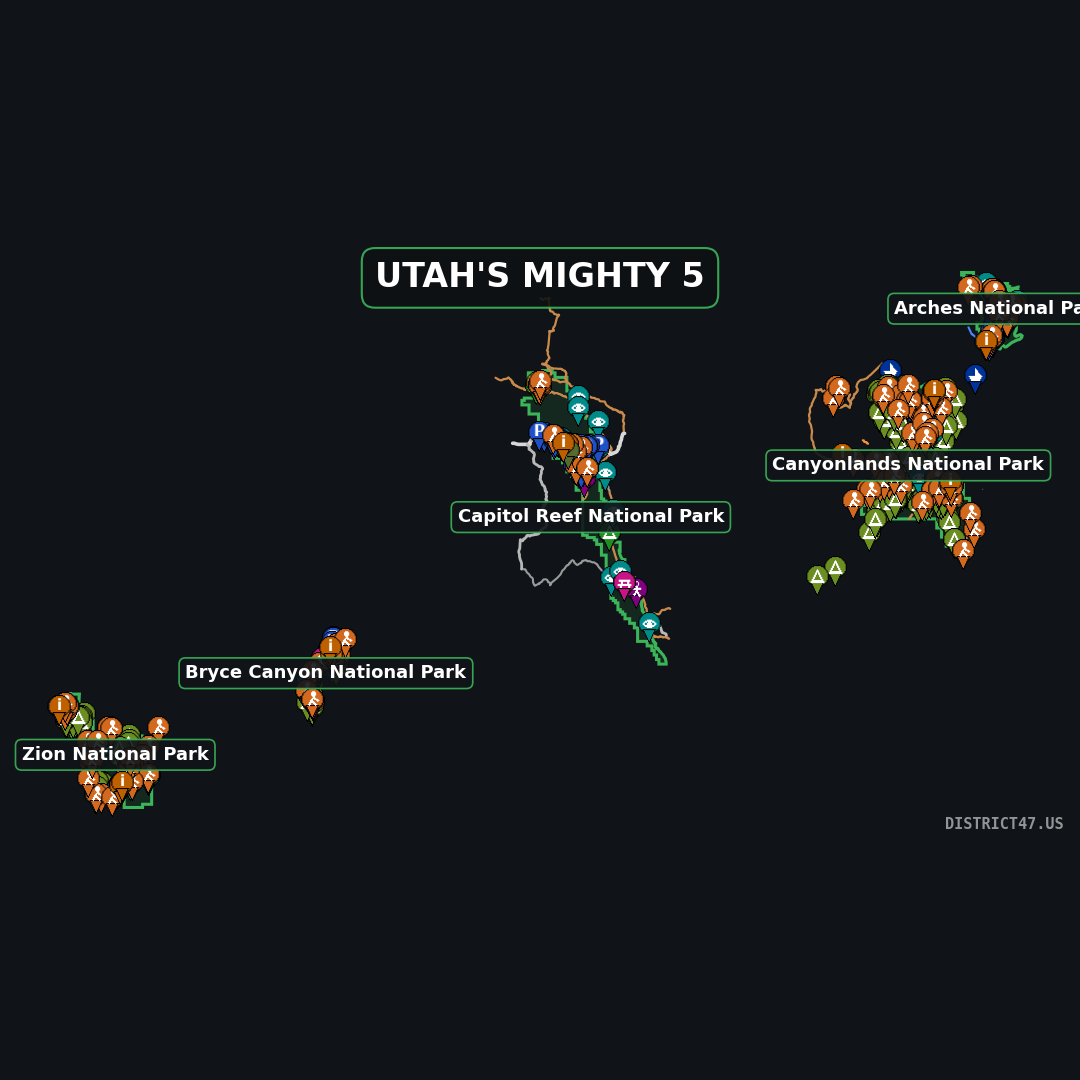 District47 TAK Overlay - National Parks Map Data Package