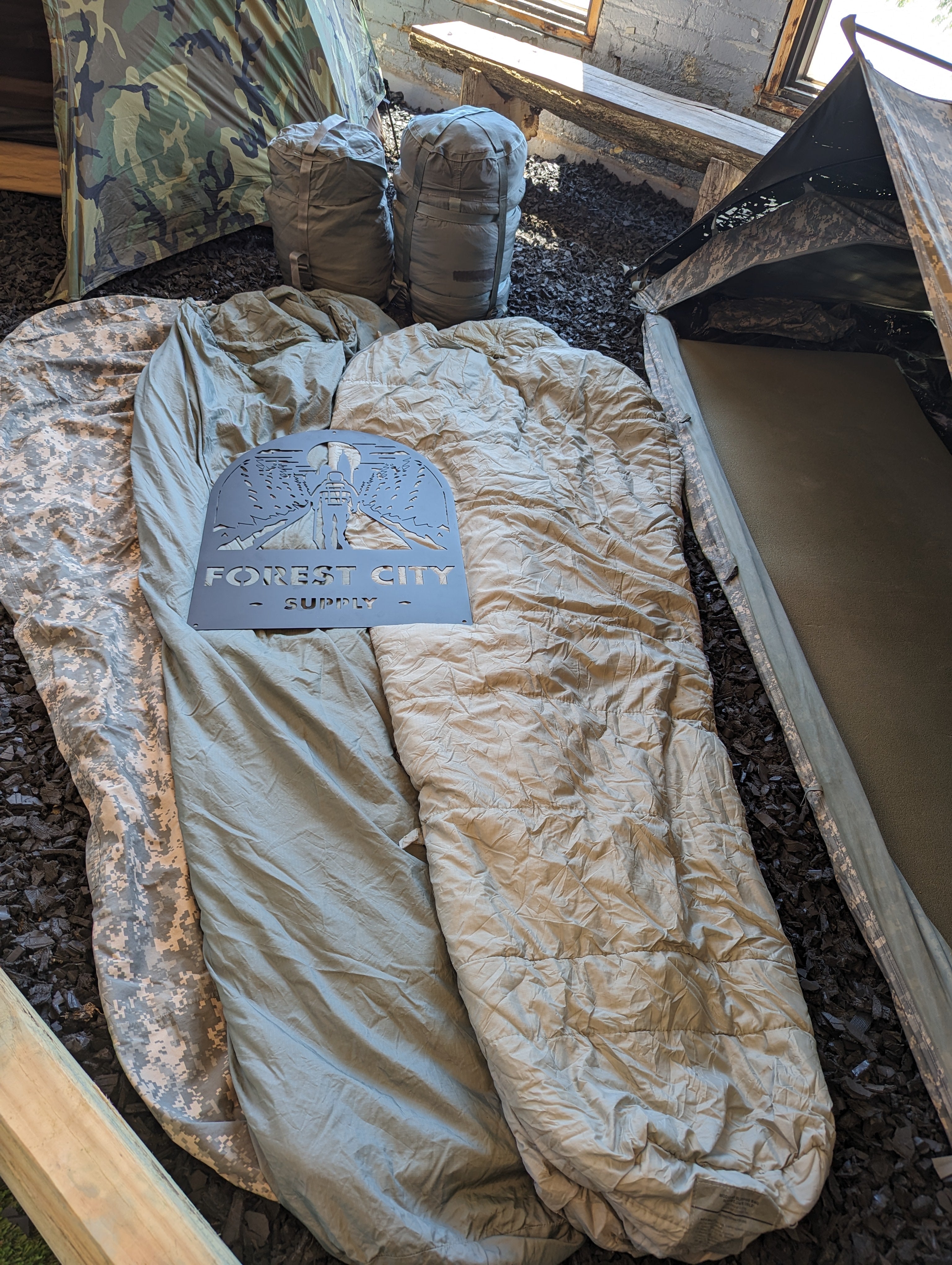 U.S. Military Surplus 5-Piece Modular Sleep System (IMSS) - ACU/UCP