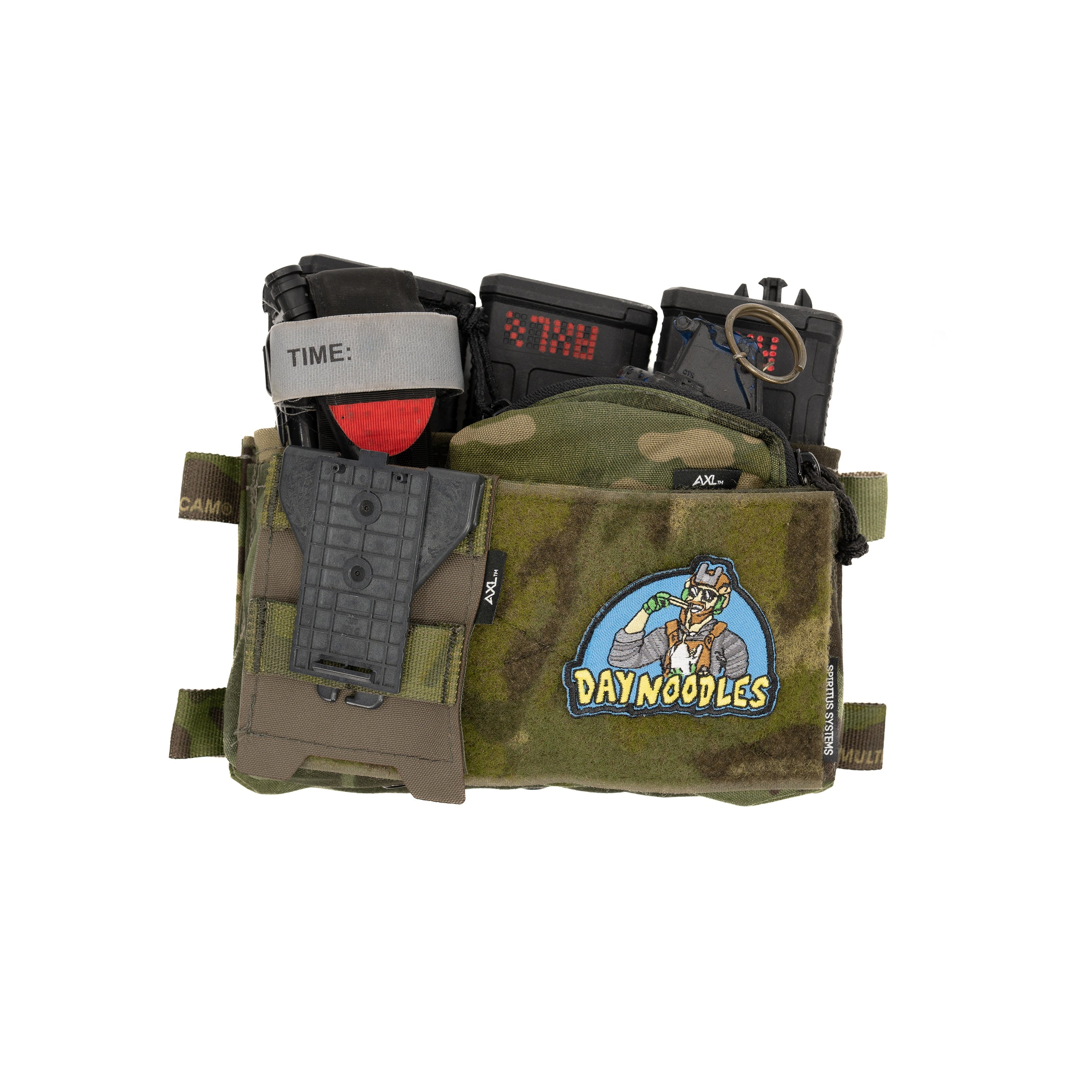 AXL Advanced Micro Fight Hi-Top Half Zipper Insert for Spiritus Systems