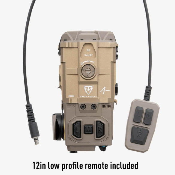 Maztech X4-LRF Gen 2 | Faster 15km Ranging & Ballistic Solver | Enhanced Laser Precision