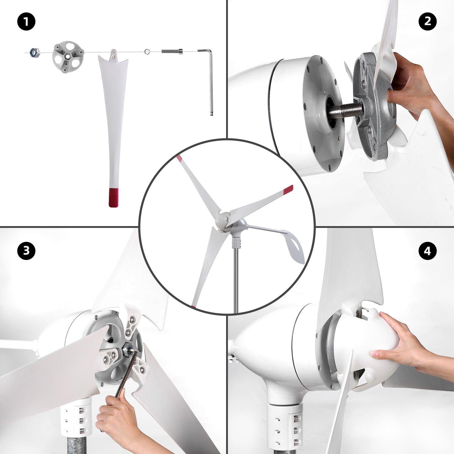Nature's Generator Powerhouse Gen 2 Solar and Wind Generator