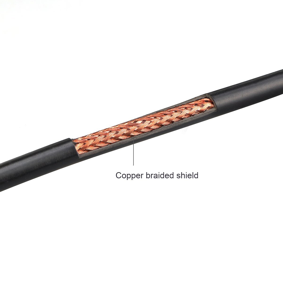 Retevis RG-58 Coax Cable 50-Ohm 50 Feet