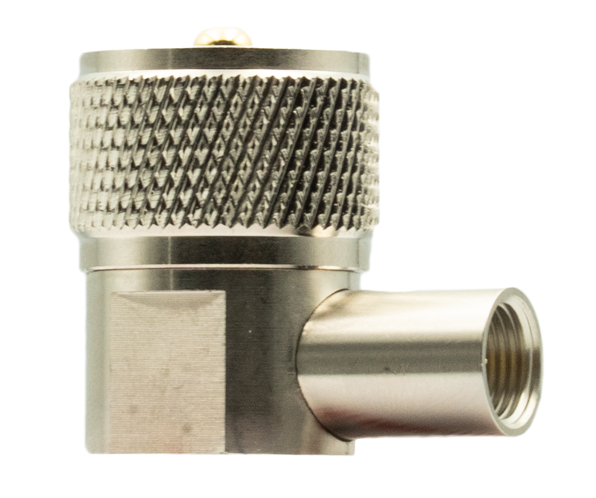 GME Antennas FME Male to PL259 Male Right-Angle Adaptor