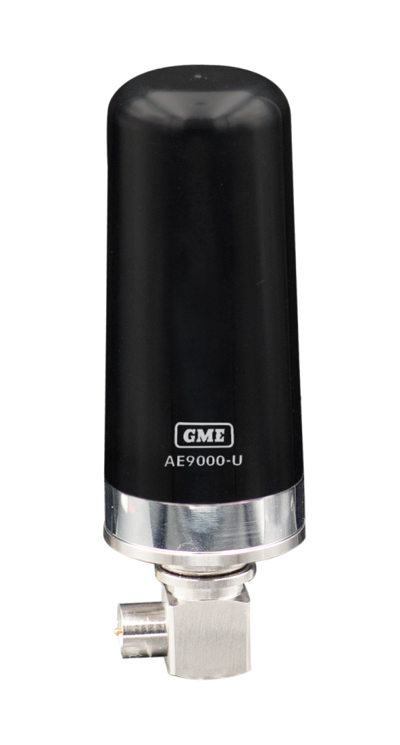 GME Antennas AE9000-U Discrete, Low Profile UHF Antenna (2.1 dBi Gain) (Ground Dependent)
