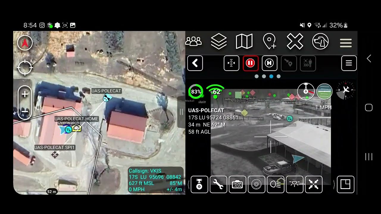 Comanche Comms Drone TAK Live Stream Configuration