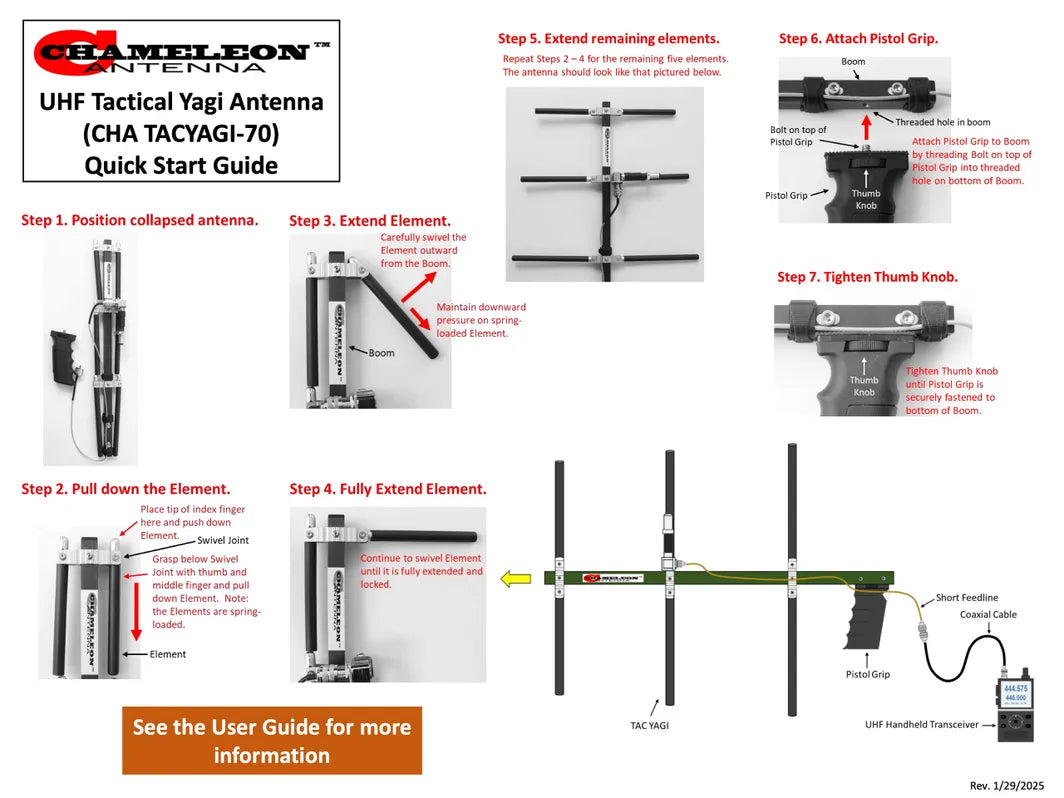 Chameleon Antennas CHA TACYAGI-70