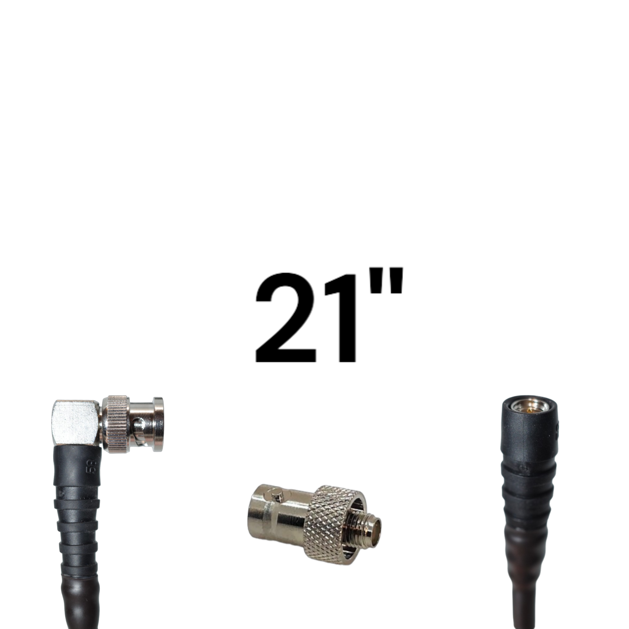 Caatail Antennas "Shorty" Up Armored Antenna Relocation Cable (SMA-M Antenna End)