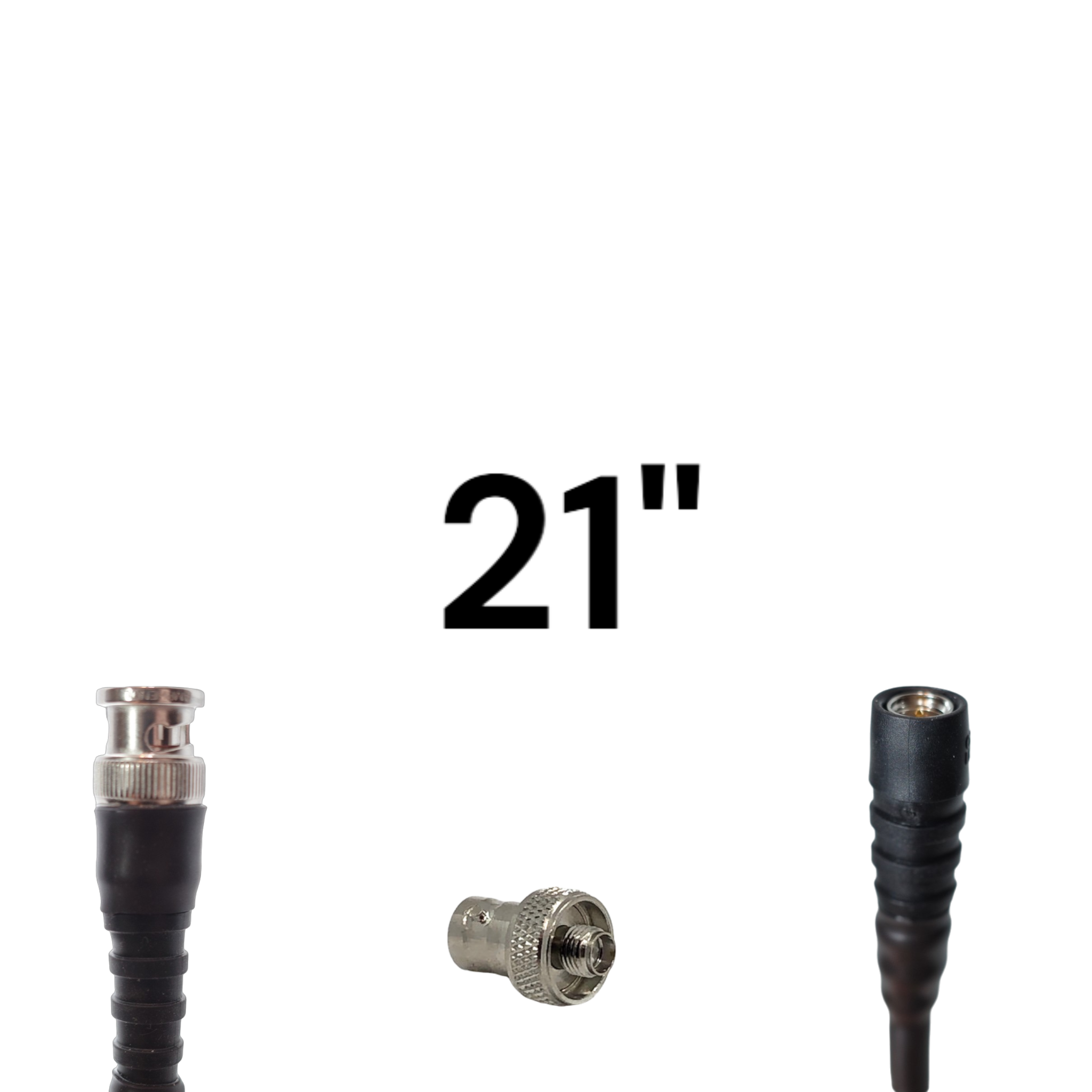 Caatail Antennas "Shorty" Up Armored Antenna Relocation Cable (SMA-M Antenna End)