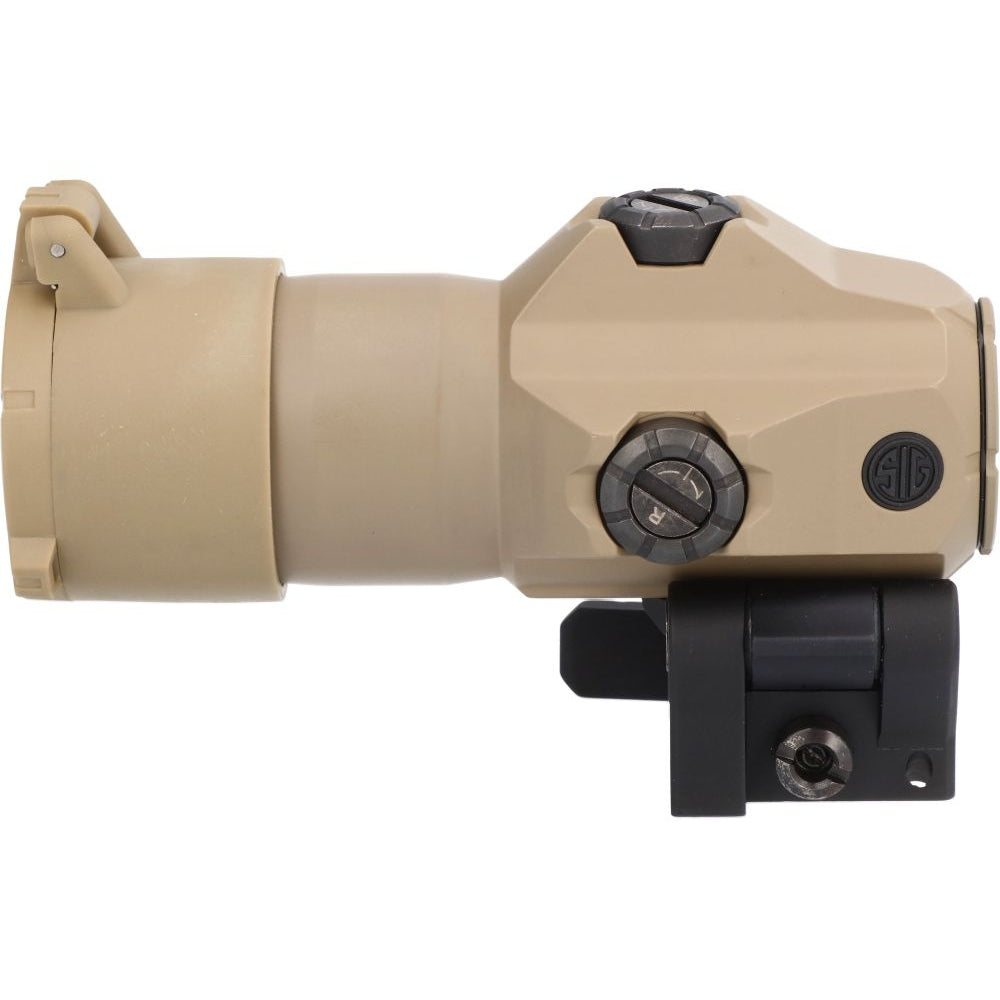 Sig Sauer Juliet4 4X Magnifier | PowerCam 90° Rotation Mount w/ Height Adjustment
