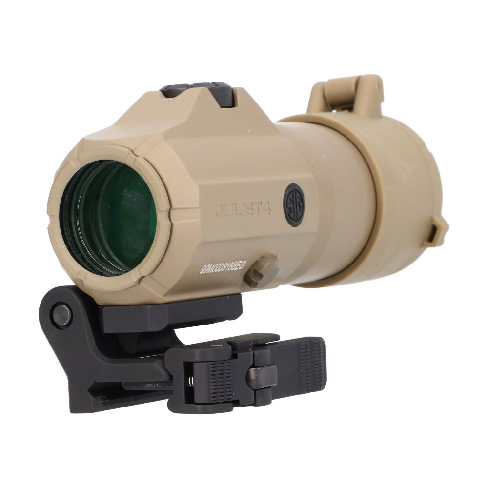 Sig Sauer Juliet4 4X Magnifier | PowerCam 90° Rotation Mount w/ Height Adjustment