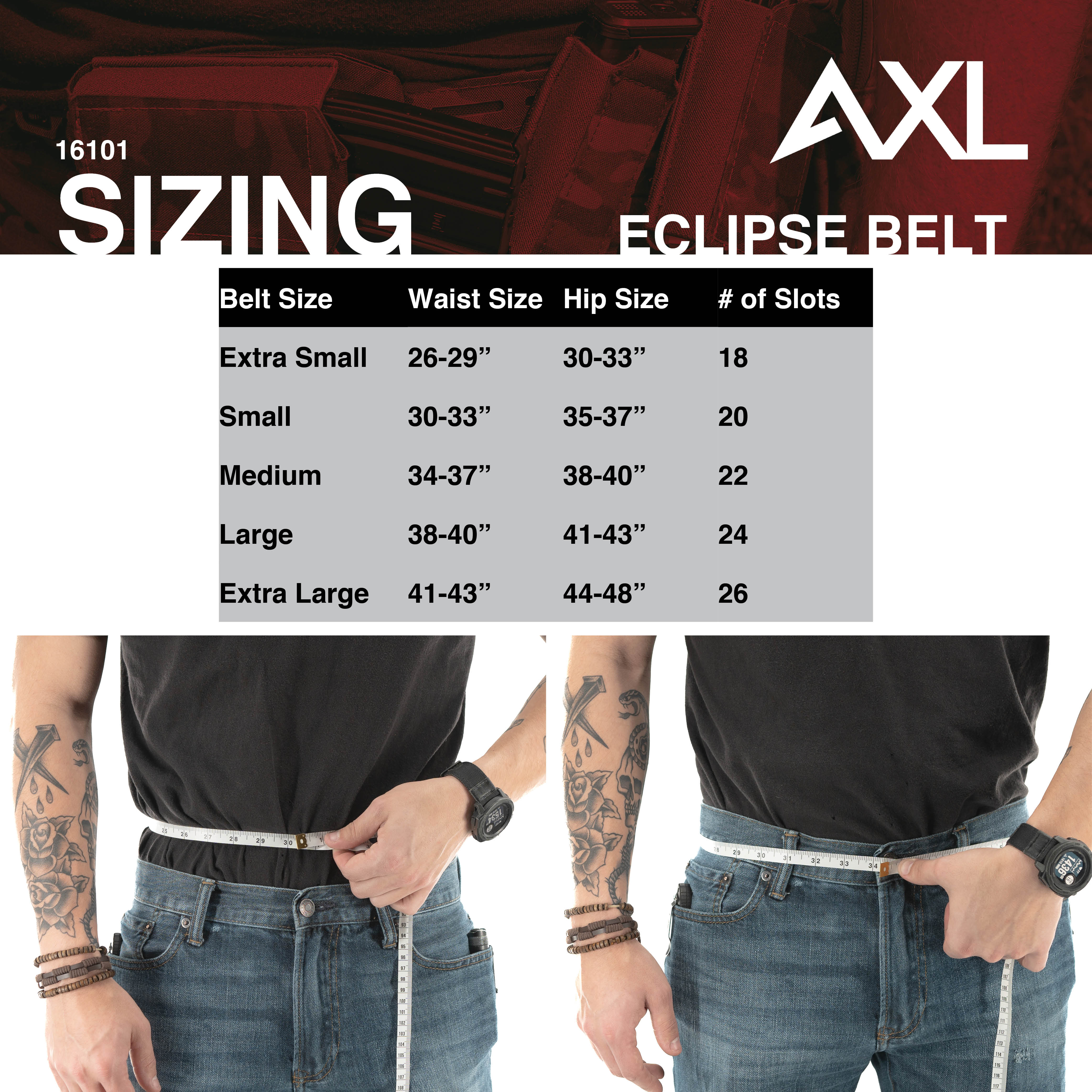AXL Advanced Eclipse Belt (G-Hook)