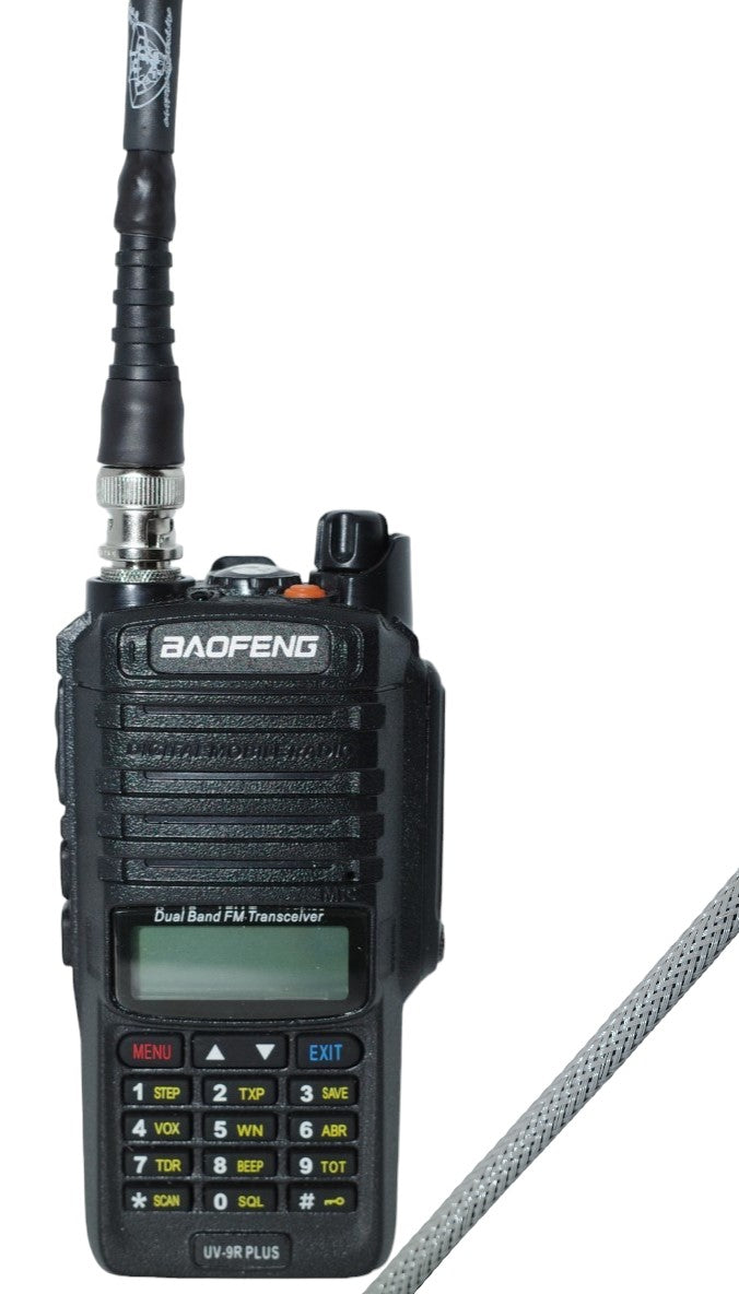 Caatail Antennas v2 Wearable Antenna W/"Small Walled" Adapter Package (BNC-F to SMA-F)