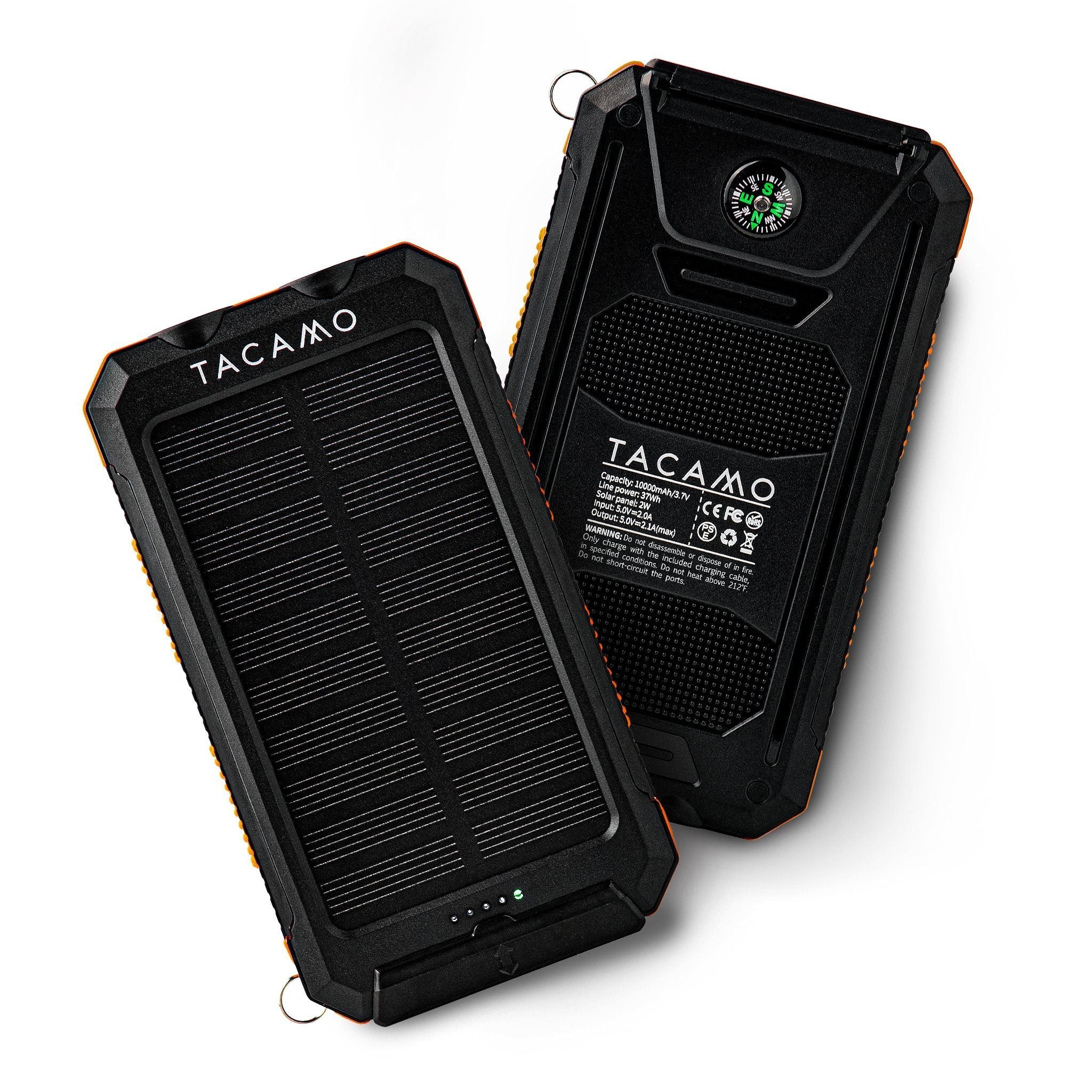 TITAN Survival TACAMO Solar Power Bank, USB Rechargeable