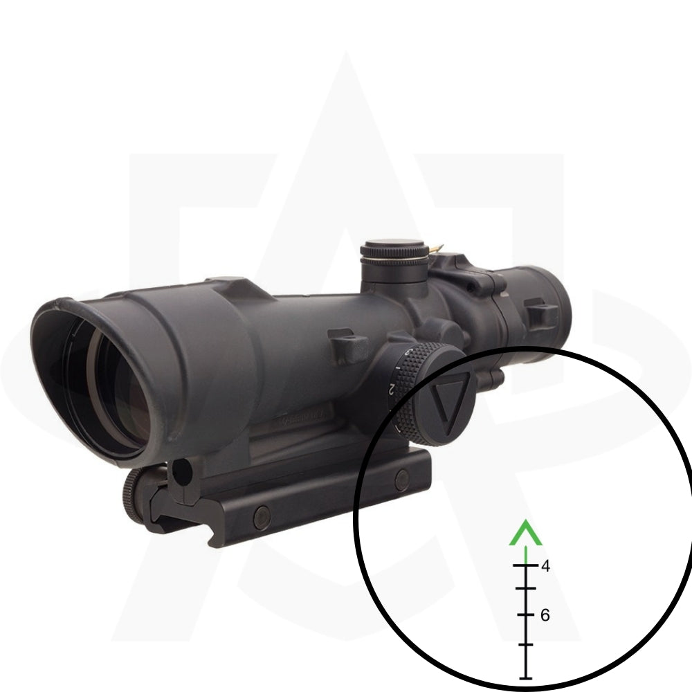 Trijicon ACOG 3.5x35 LED | 3.5x35 Scope w/ 12,000+ Hour Battery Life & TA51 Mount | Waterproof