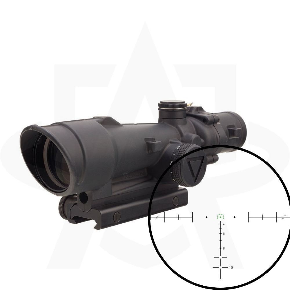 Trijicon ACOG 3.5x35 LED | 3.5x35 Scope w/ 12,000+ Hour Battery Life & TA51 Mount | Waterproof