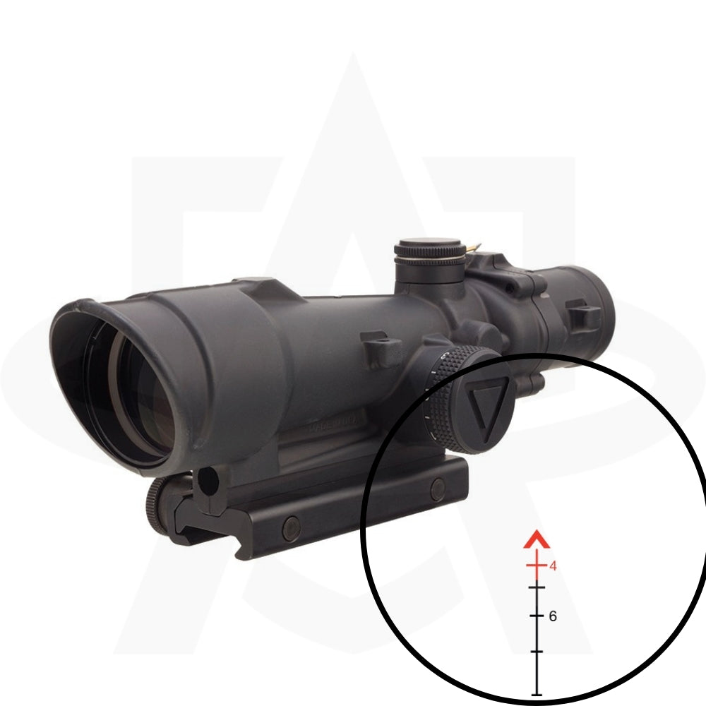 Trijicon ACOG 3.5x35 LED | 3.5x35 Scope w/ 12,000+ Hour Battery Life & TA51 Mount | Waterproof