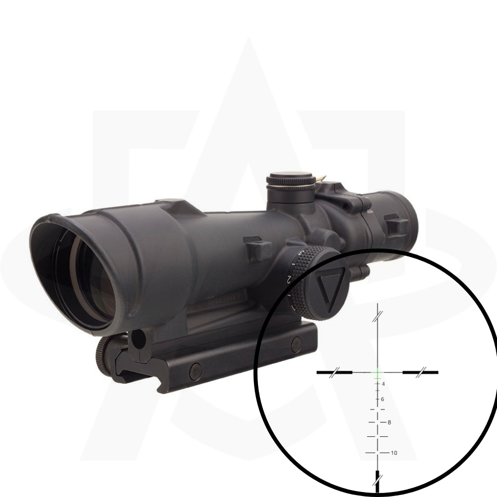 Trijicon ACOG 3.5x35 LED | 3.5x35 Scope w/ 12,000+ Hour Battery Life & TA51 Mount | Waterproof