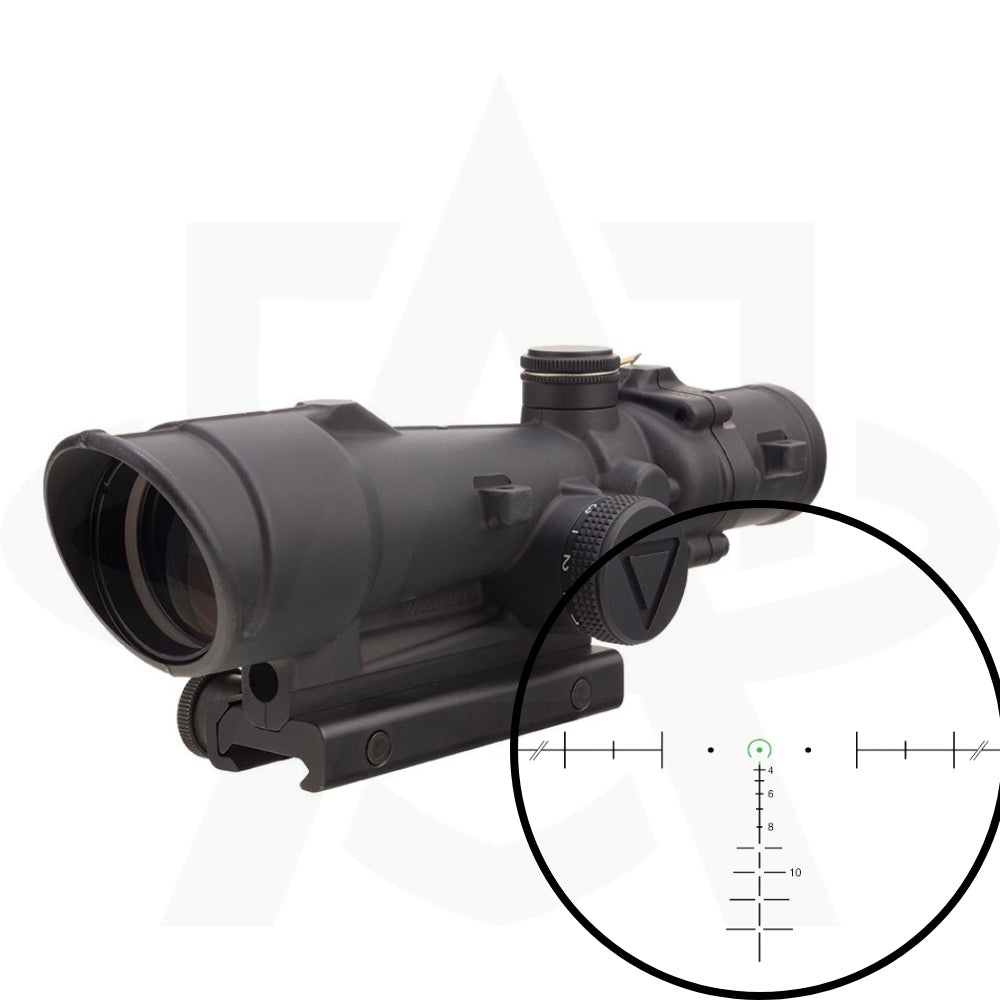 Trijicon ACOG 3.5x35 LED | 3.5x35 Scope w/ 12,000+ Hour Battery Life & TA51 Mount | Waterproof