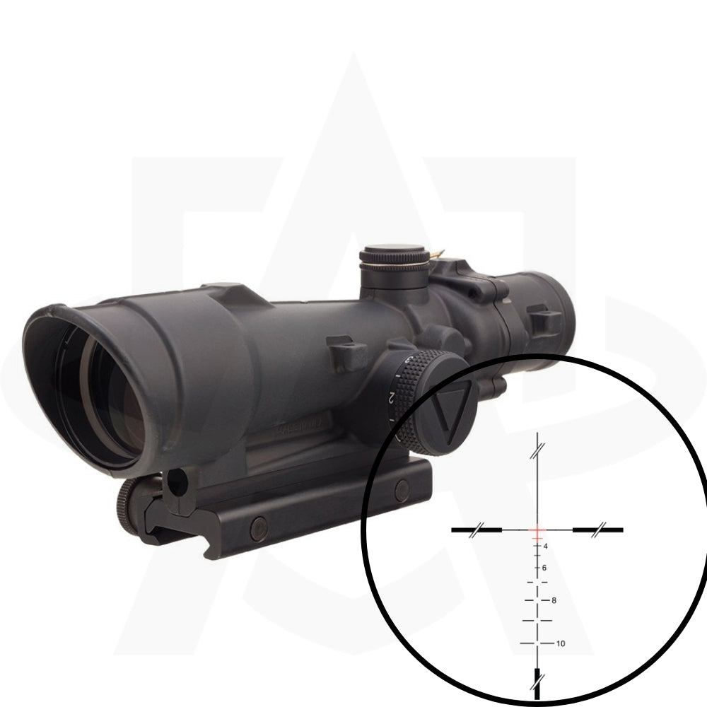 Trijicon ACOG 3.5x35 LED | 3.5x35 Scope w/ 12,000+ Hour Battery Life & TA51 Mount | Waterproof