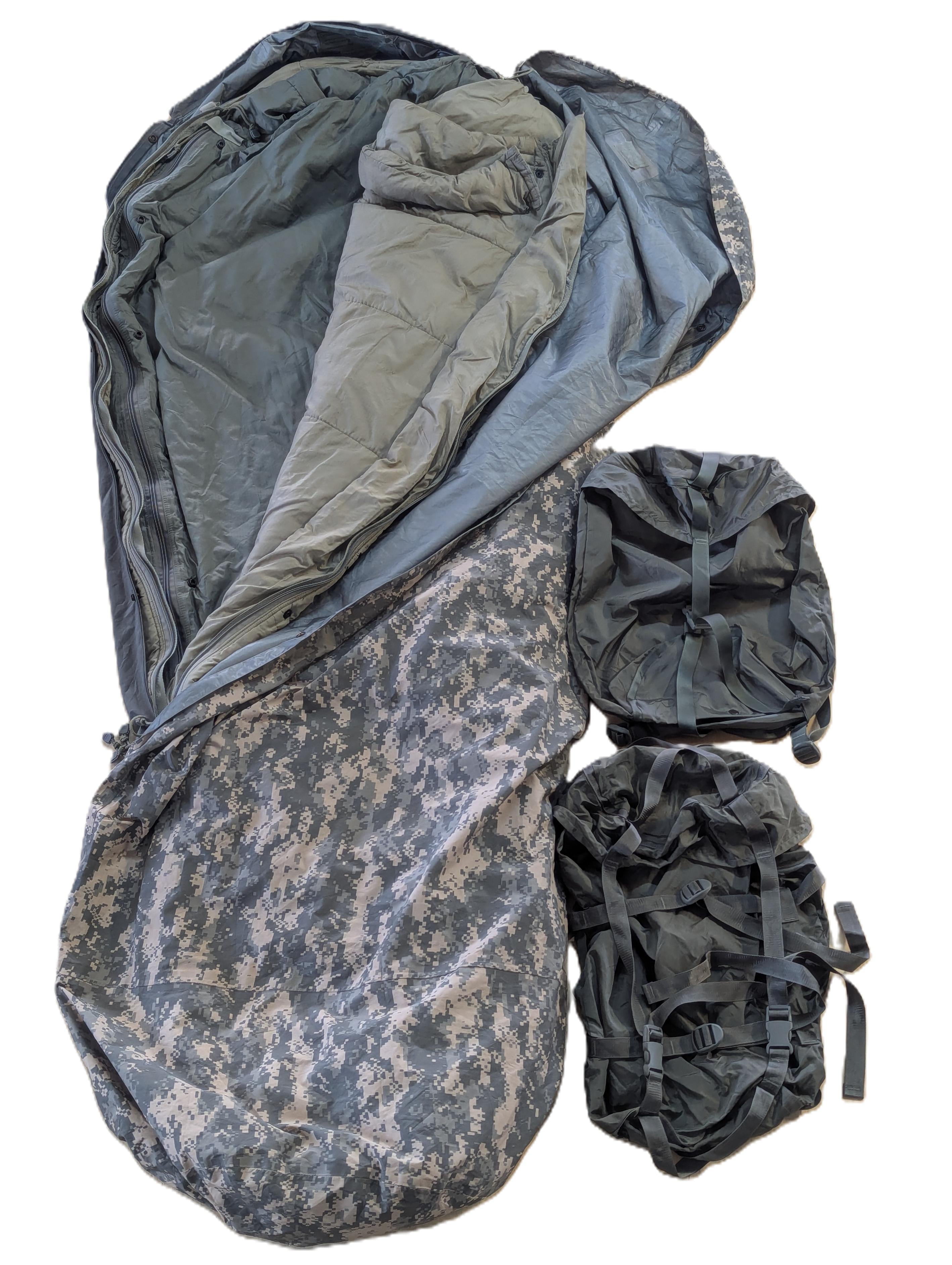 U.S. Military Surplus 5-Piece Modular Sleep System (IMSS) - ACU/UCP