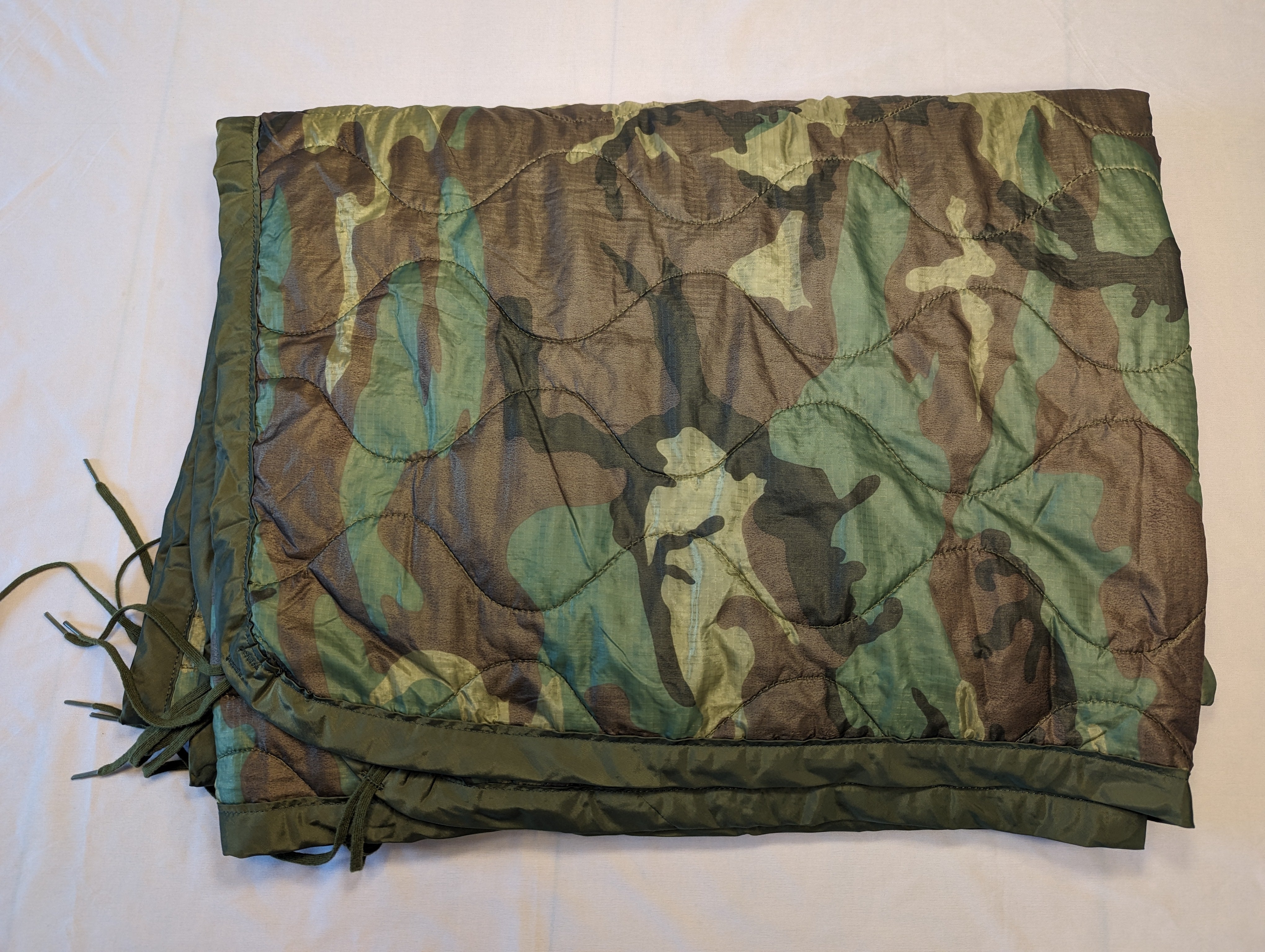 Wet Weather Poncho Liner - Woodland